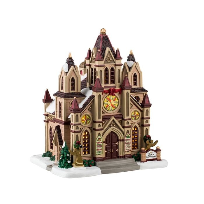 Lemax Grace Cathedral, met adapter Lemax Grace Cathedral, met adapter