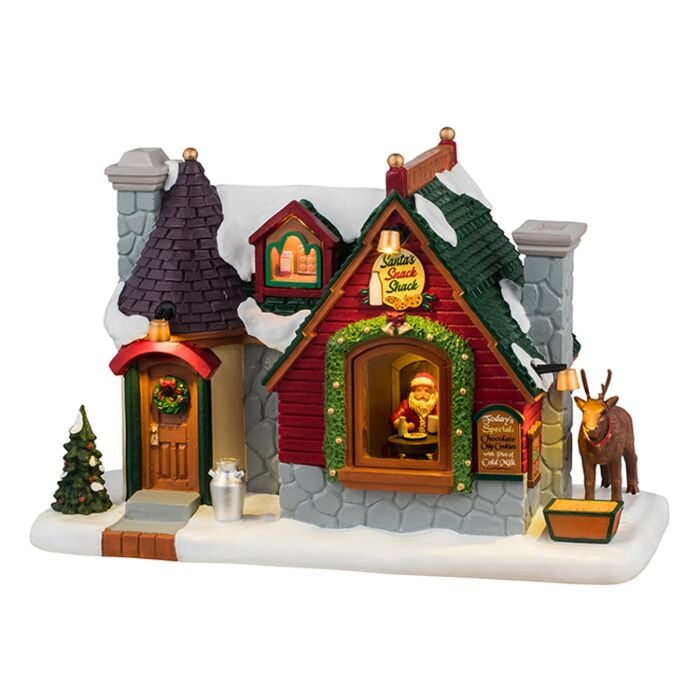 Lemax Santa'S Snack Shack, met adapter Lemax Santa'S Snack Shack, met adapter