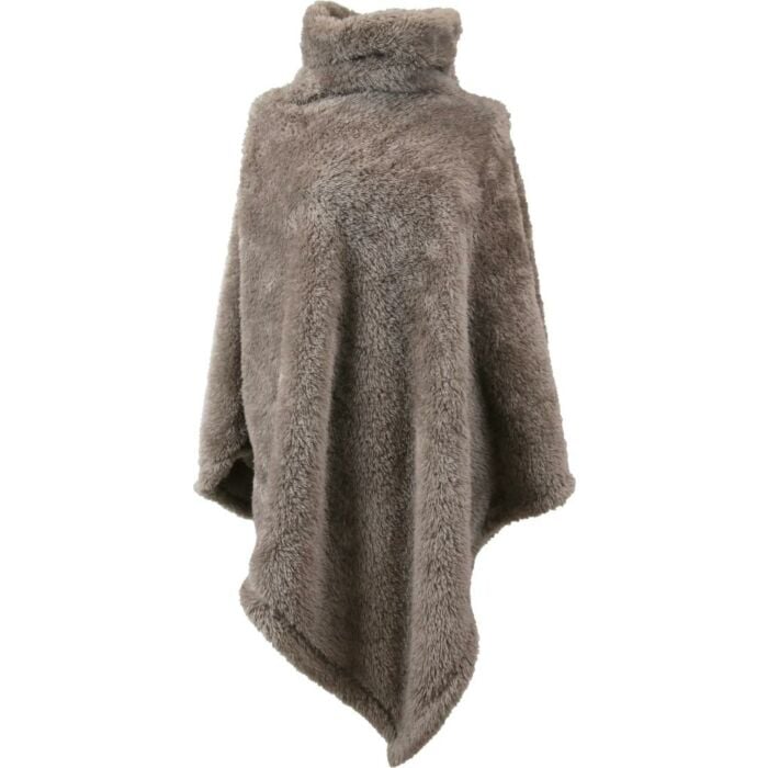 Poncho Dara 80 x 75 cm taupe - Unique Living  Poncho Dara 80 x 75 cm taupe - Unique Living