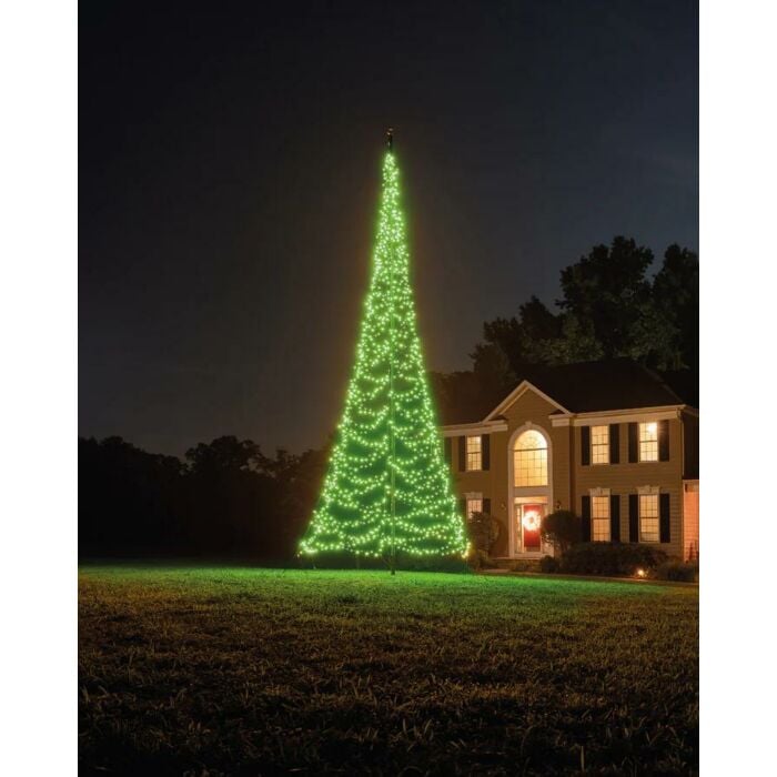 Vlaggenmast kerstboom Smart Magic 1532LED 8 meter - Fairybell Vlaggenmast kerstboom Smart Magic 1532LED 8 meter - Fairybell