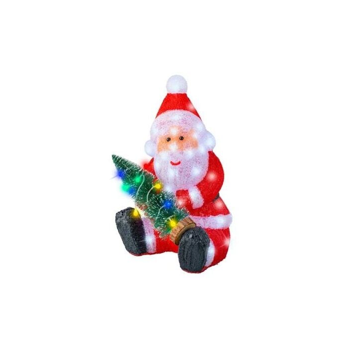 Kerstman 80LED lichtfiguur 49,5 cm - Lumineo Kerstman 80LED lichtfiguur 49,5 cm - Lumineo