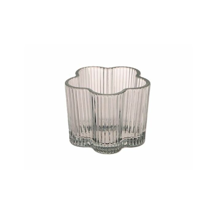 Theelicht Floresk wit Ø 7,7 cm - HBX Theelicht Floresk wit Ø 7,7 cm - HBX