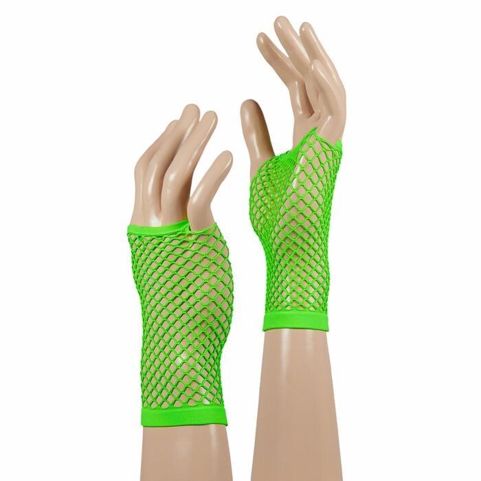 Nethandschoen kort groen Nethandschoen kort groen