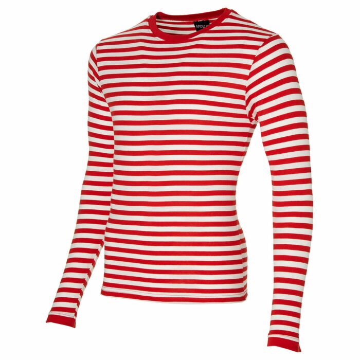 Shirt long sleeve strepen multi Shirt long sleeve strepen multi