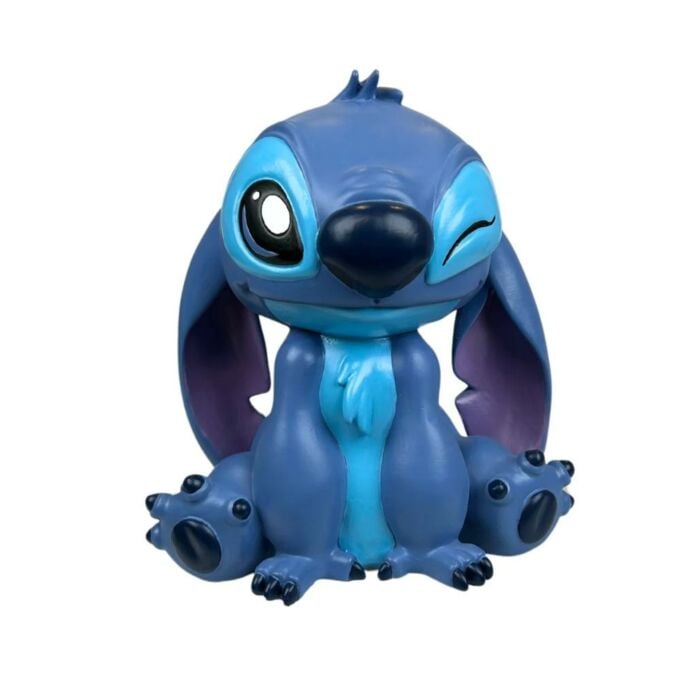 Tuinbeeld Stitch zittend klein - Disney