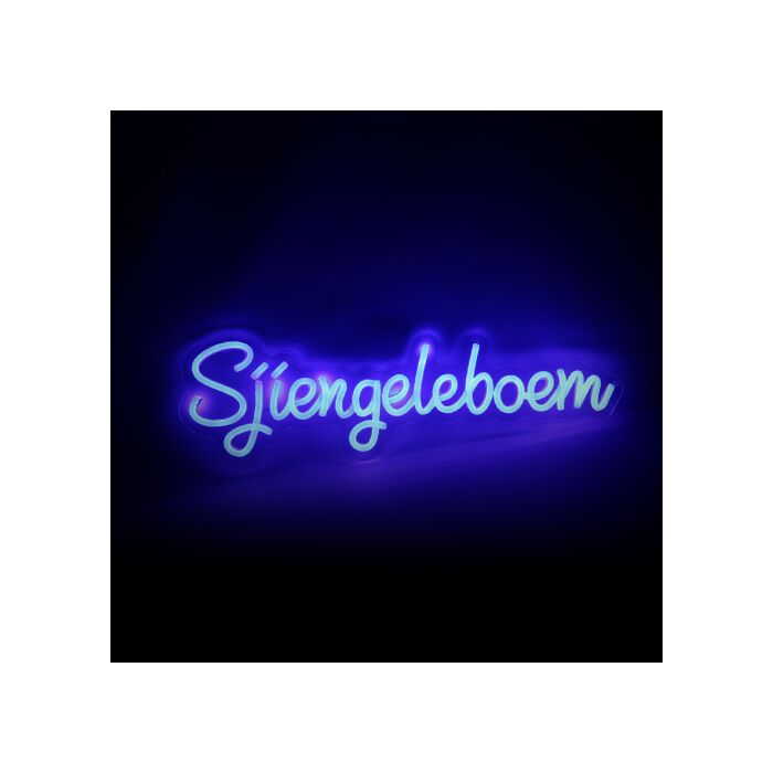Vastelaovend Neon Light Sjiengeleboem blauw Vastelaovend Neon Light Sjiengeleboem blauw