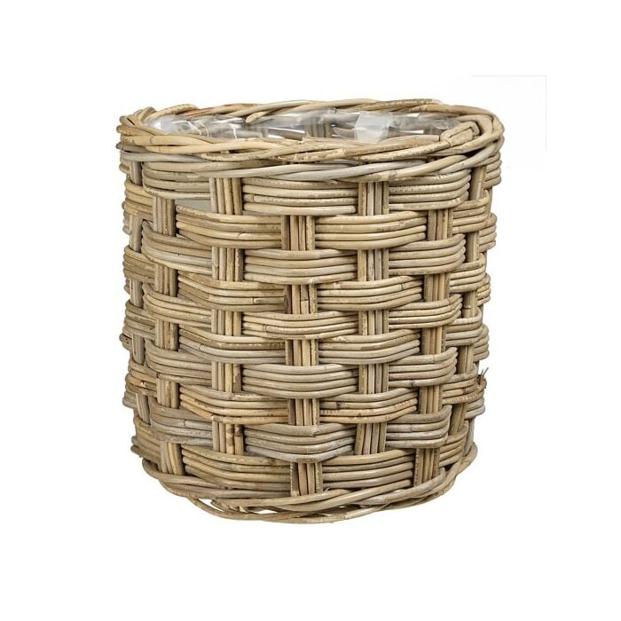 Mand Marcia grijs rond Ø 33 cm - Mica Mand Marcia grijs rond Ø 33 cm - Mica