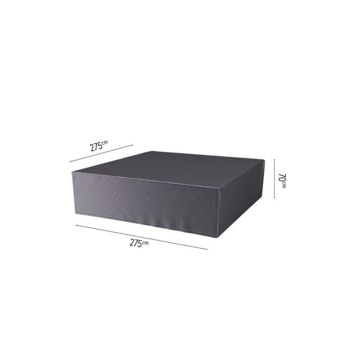 Loungesethoes L 275 cm zwart - Platinum Loungesethoes L 275 cm zwart - Platinum
