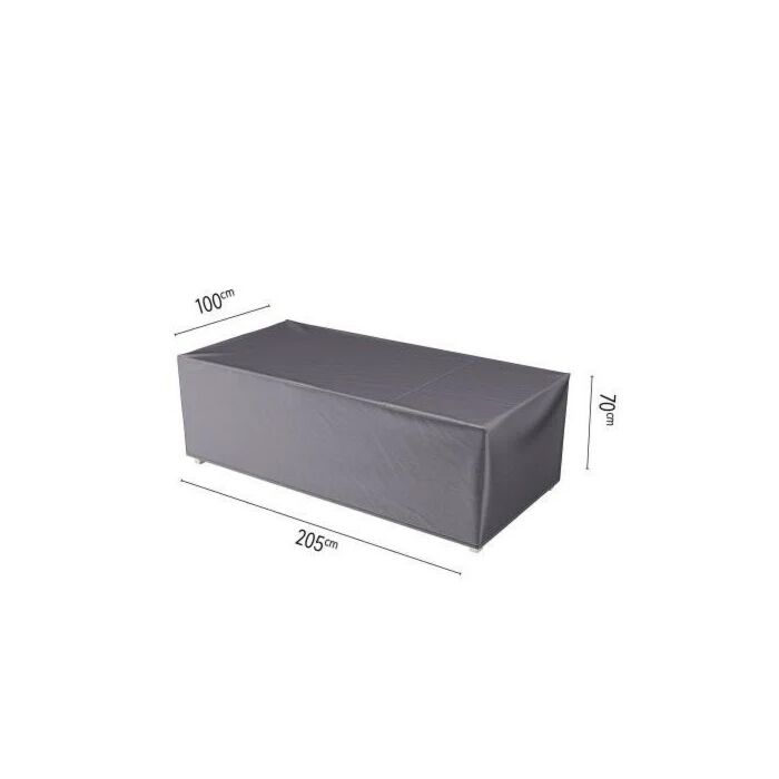Loungestoelhoes L 205 cm zwart - Platinum Loungestoelhoes L 205 cm zwart - Platinum