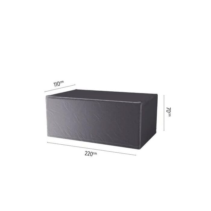 Tuinsethoes L 130 cm zwart - Platinum
