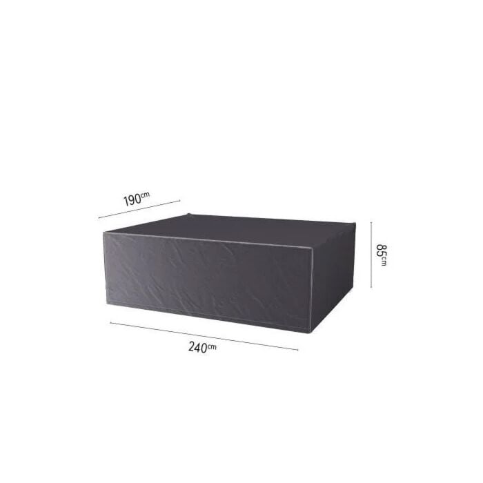 Tuinsethoes L 240 cm zwart - Platinum