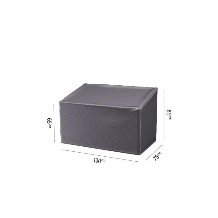 Loungesethoes tuintafel cover L 130 cm zwart - Platinum Loungesethoes tuintafel cover L 130 cm zwart - Platinum