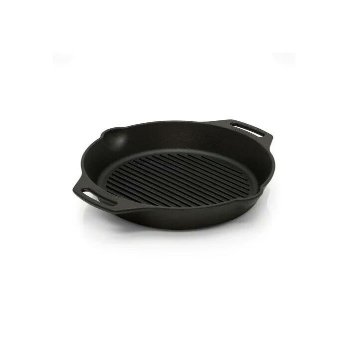 Gietijzeren Grill Skillet 2 handvatten 30 cm - Petromax