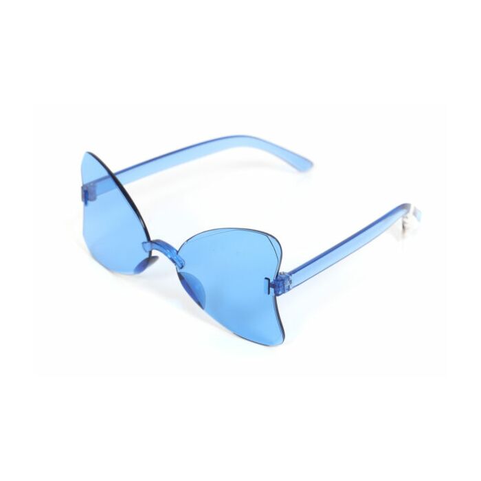 Bril butterfly blauw Bril butterfly blauw