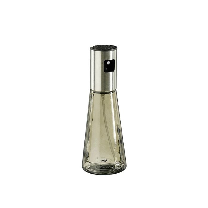 Oil & vinegar fles recycled glas grijs 20 cm - Mica Oil & vinegar fles recycled glas grijs 20 cm - Mica