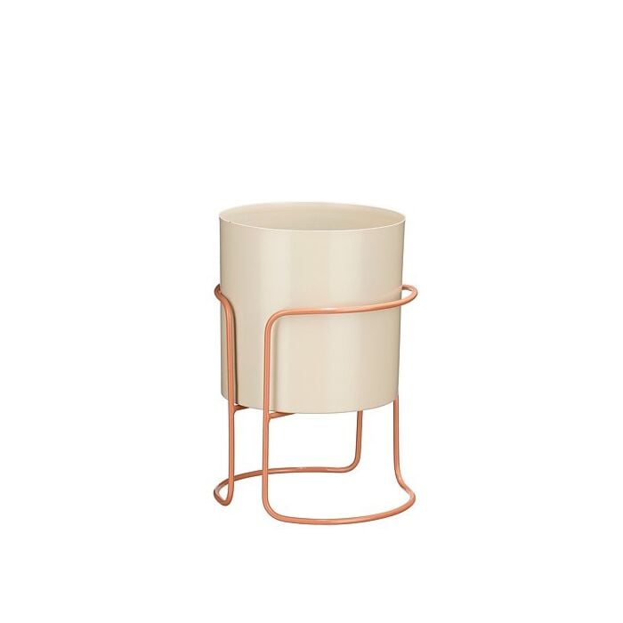 Pot Collins op standaard wit Ø 15,5 cm - Mica