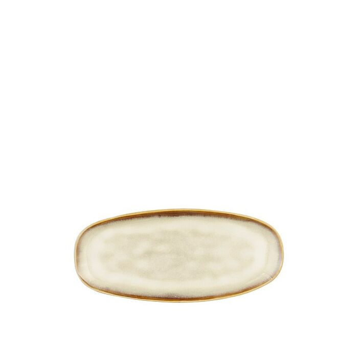 Racco bord ovaal beige 27 cm - Mica