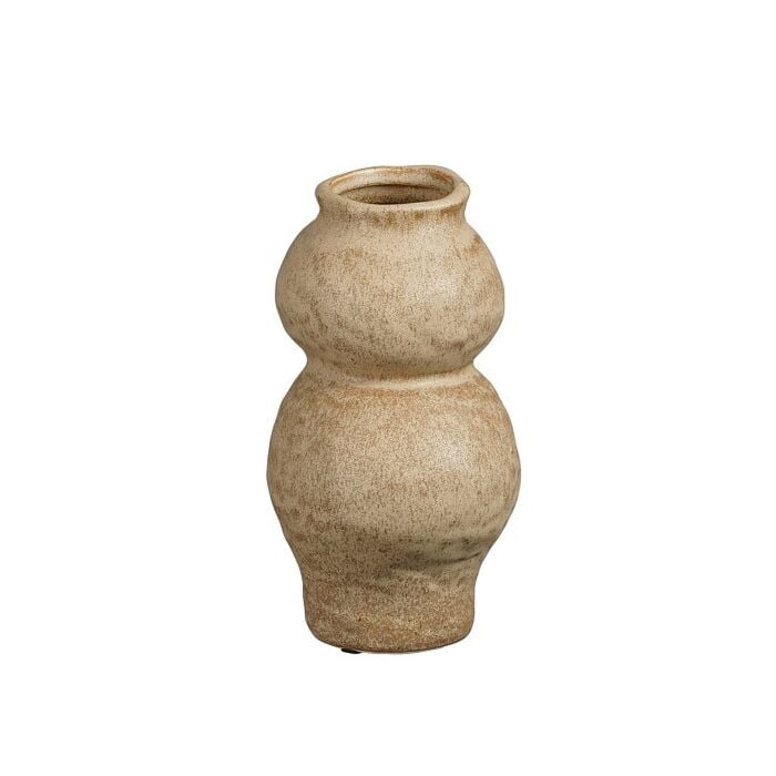 Vaas Spiro bruin H 19,5 cm - Mica Vaas Spiro bruin H 19,5 cm - Mica