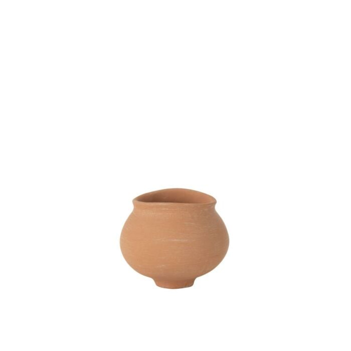 Bloempot Kaia rond terracotta 15 cm
