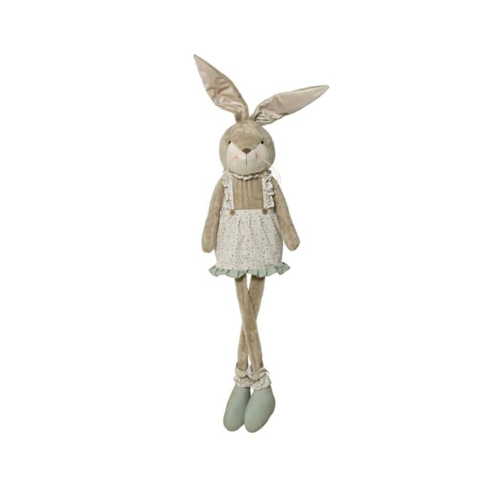Konijn deocratie met jurkje 180 cm Konijn deocratie met jurkje 180 cm