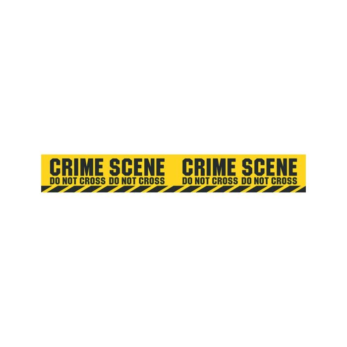 Banner Crime Scene geel 610 x 8 cm Banner Crime Scene geel 610 x 8 cm