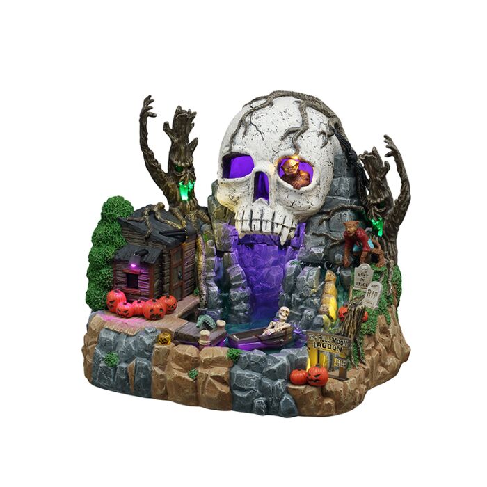 Lemax The Full Moon Lagoon inclusief adaptor 44402, 550 mA (zwart)