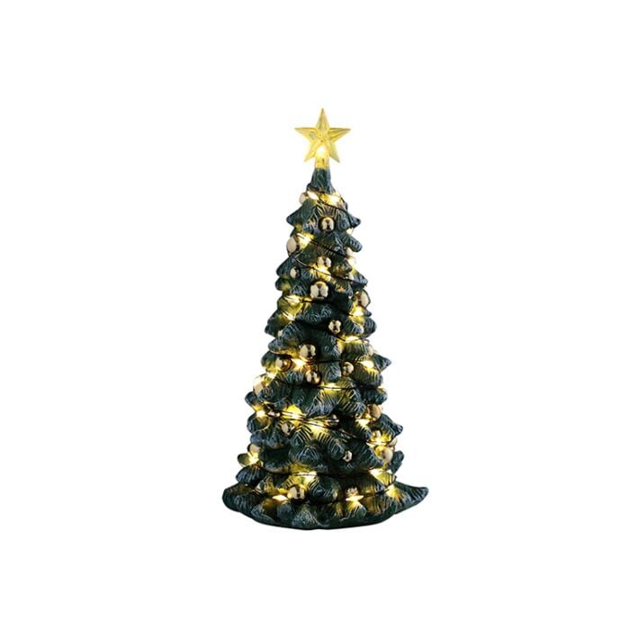 Lemax Snowy Christmas Tree, Clear Light, B/O (4.5V)