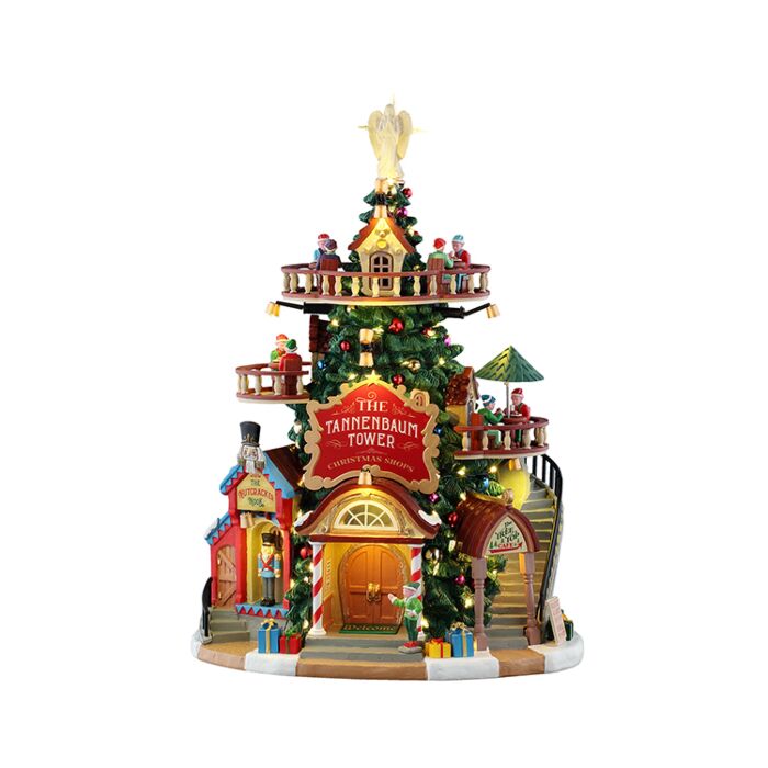 Lemax The Tannenbaum Tower Christmas Shops, B/O (4.5V)