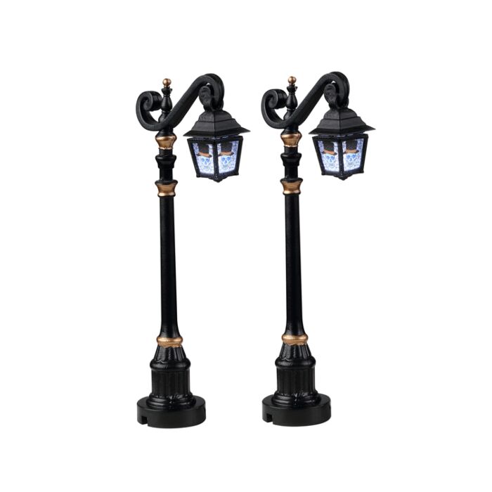 Lemax Skeleton Deco Lamp, set van 2, B/O (4.5V) Lemax Skeleton Deco Lamp, set van 2, B/O (4.5V)
