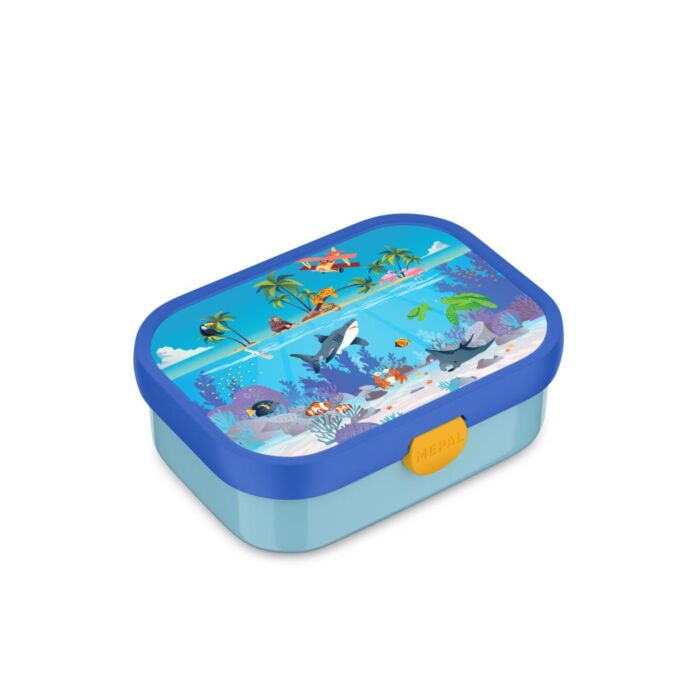 Campus Bento lunchbox met vorkje Tropical Ocean - Mepal Campus Bento lunchbox met vorkje Tropical Ocean - Mepal