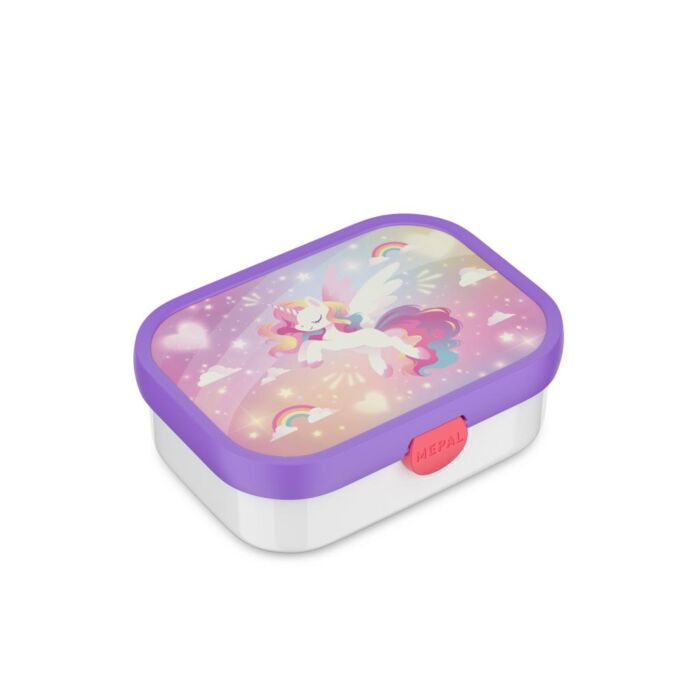 Campus Bento lunchbox met vorkje Unicorn Glow - Mepal Campus Bento lunchbox met vorkje Unicorn Glow - Mepal