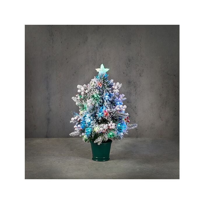 Boom Atlanta 50 led fibre optic groen multi 60 cm - Luca Lighting