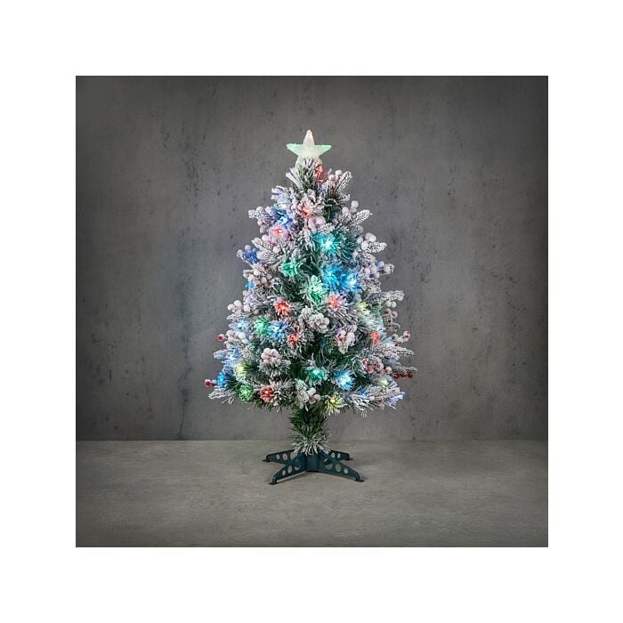 Boom Atlanta 50 led fibre optic groen multi 90 cm - Luca Lighting Boom Atlanta 50 led fibre optic groen multi 90 cm - Luca Lighting