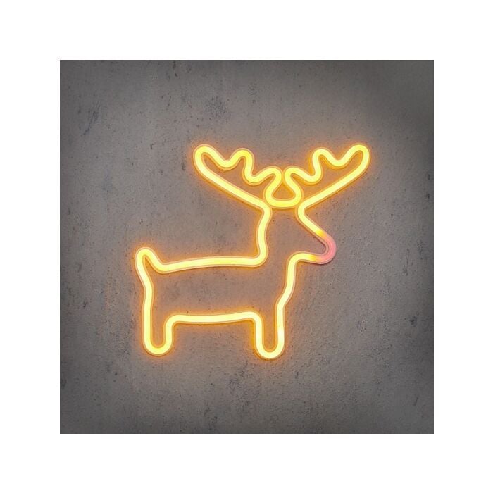 Neon light led hert geel 28 cm - Luca Lighting Neon light led hert geel 28 cm - Luca Lighting