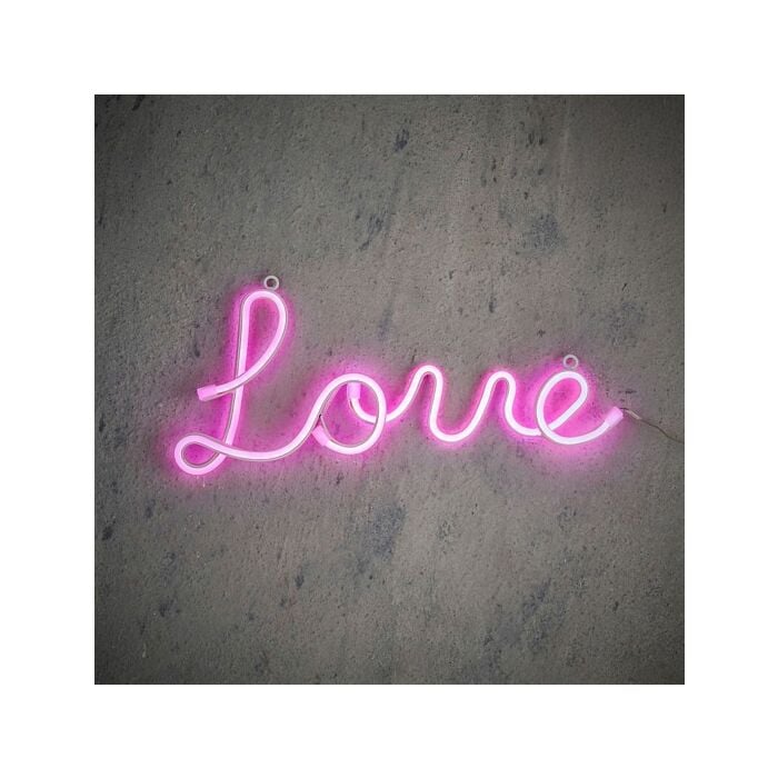 Neon light LOVE led roze 38 cm - Luca Lighting Neon light LOVE led roze 38 cm - Luca Lighting