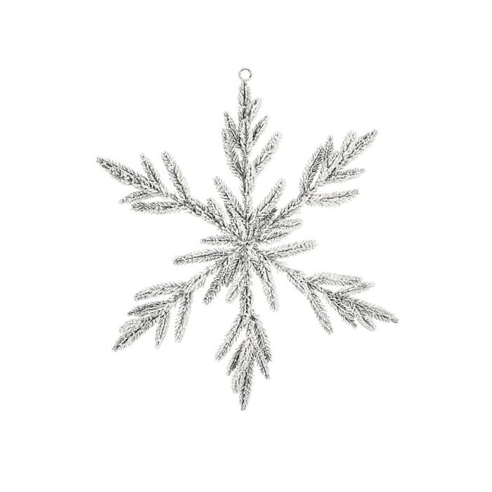 Sneeuwvlok wit Ø 50 cm - Mica Sneeuwvlok wit Ø 50 cm - Mica