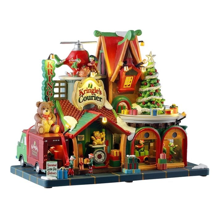 Lemax Kringle's Courier, met adapter 