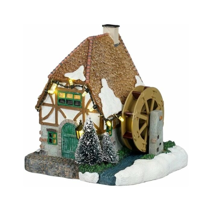 Water wheel house battery operated 14,5 cm - Luville Water wheel house battery operated 14,5 cm - Luville