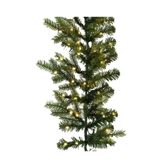 Kerstguirlande Grandis groen Micro LED 270 cm - Everlands Kerstguirlande Grandis groen Micro LED 270 cm - Everlands