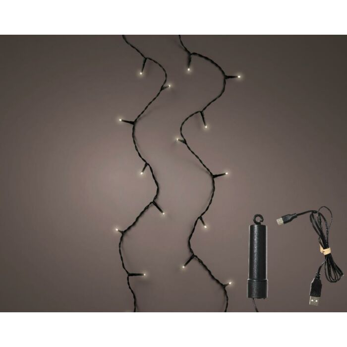 Duracharge basic lights 50 LED classic warm 3,7 meter - Lumineo