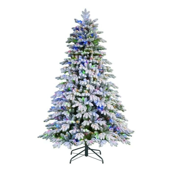 Kerstboom Asbury 500LED groen met sneeuw 215 cm – Black Box Kerstboom Asbury 500LED groen met sneeuw 215 cm – Black Box