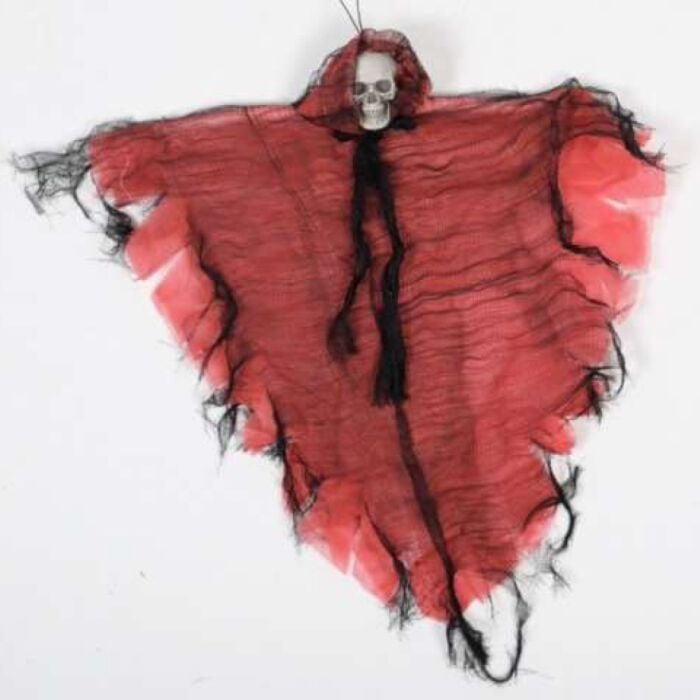Spook met schedel rood Spook met schedel rood