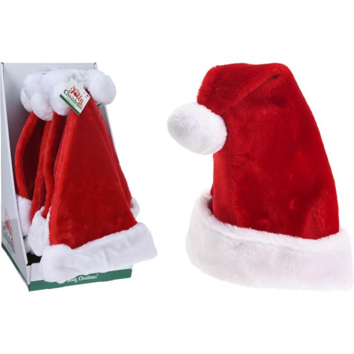 Kerstmuts Deluxe 40 x 30 cm Kerstmuts Deluxe 40 x 30 cm