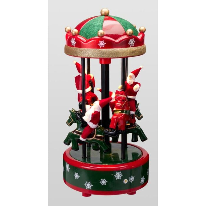 Carrousel kerstman 60 cm 