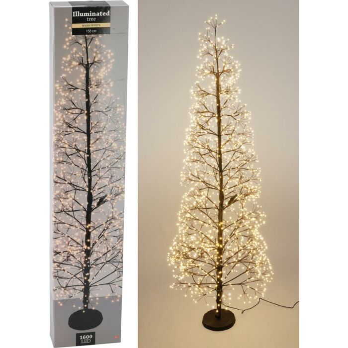 Boom met verlichting 1600LED 150 cm
