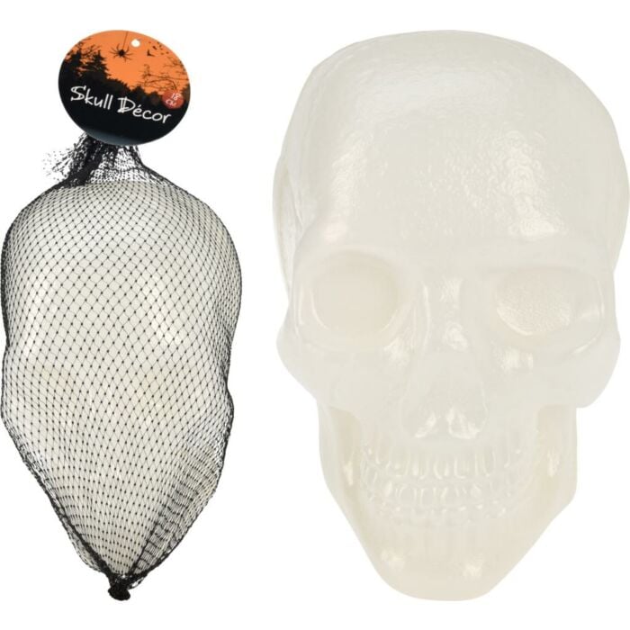 Schedel decoratie Halloween 18 cm Schedel decoratie Halloween 18 cm