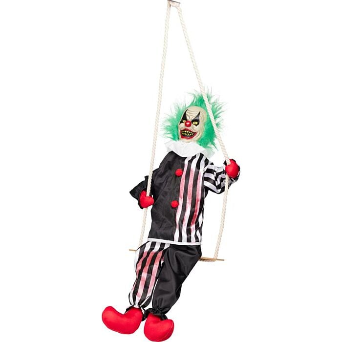 Clown Halloween hangdecoratie 80 cm Clown Halloween hangdecoratie 80 cm
