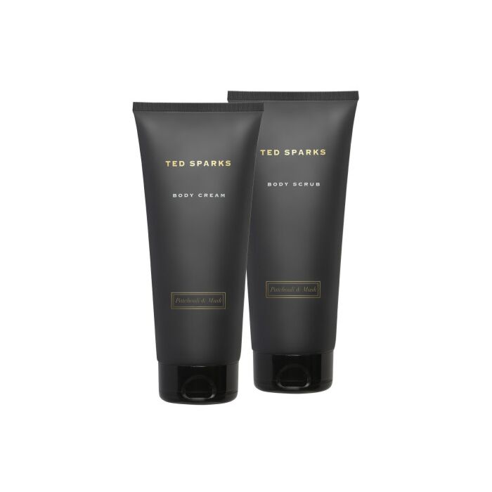 Gift set Showergel & bodycream Patchouli & Musk- Ted Sparks