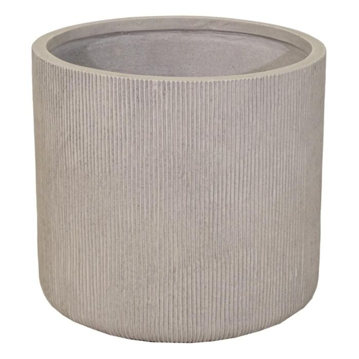 Bloempot Nora Cyli Luxe Sand Ø 25 cm - Mega Collections