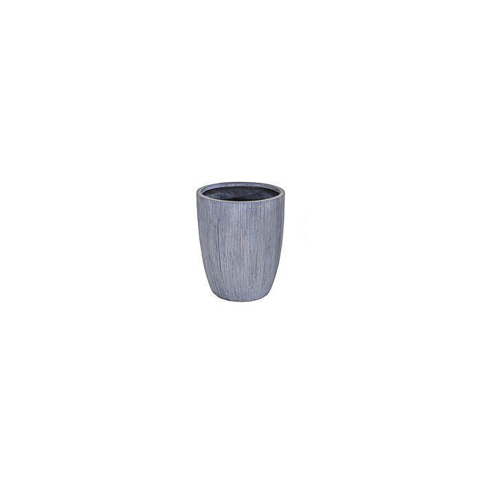 Bloempot Nora Egg Pot High Washed Grey Ø 36 cm - Mega Collections